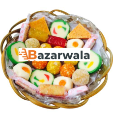 Bazarwala রঙিন মিক্স মিষ্টির উপহার ঝুড়ি