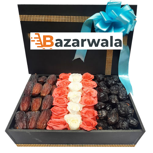Bazarwala রমজান প্রিমিয়াম ডেটস অ্যান্ড ফ্লাওয়ার বক্স