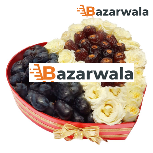 Bazarwala রমজান এলিগ্যান্স হার্ট গিফট বক্স