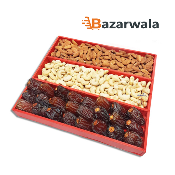 Bazarwala প্রিমিয়াম কেয়ার নাটস ও খেজুর বক্স