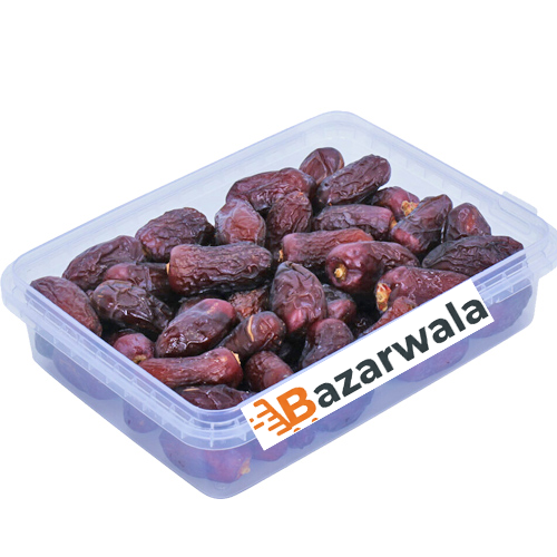 Bazarwala সৌদি সফট কালমি খেজুর – প্রিমিয়াম ১ কেজি বক্স