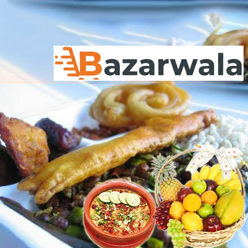 Bazarwala মাটনের হালিম ও ফলসহ ইফতার প্যাকেজ