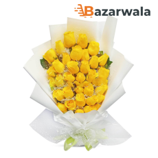 Bazarwala ইয়েলো রোজেস বাঞ্চ বুকেট