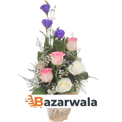 Bazarwala চমকপ্রদ ফুলের তোড়া