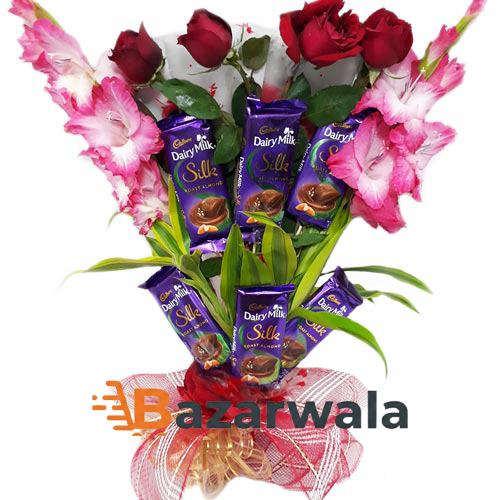 Bazarwala ক্যাডবেরি ডেইরি মিল্ক চকলেটের তোড়া