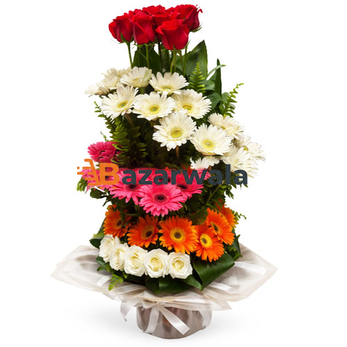 Bazarwala অবিশ্বাস্য ফুলের তোড়া