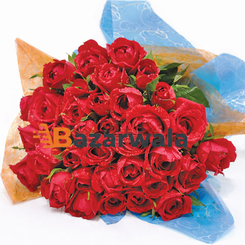 Bazarwala জাস্ট রেড গোলাপ