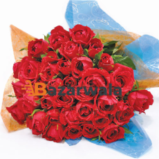 Bazarwala জাস্ট রেড গোলাপ